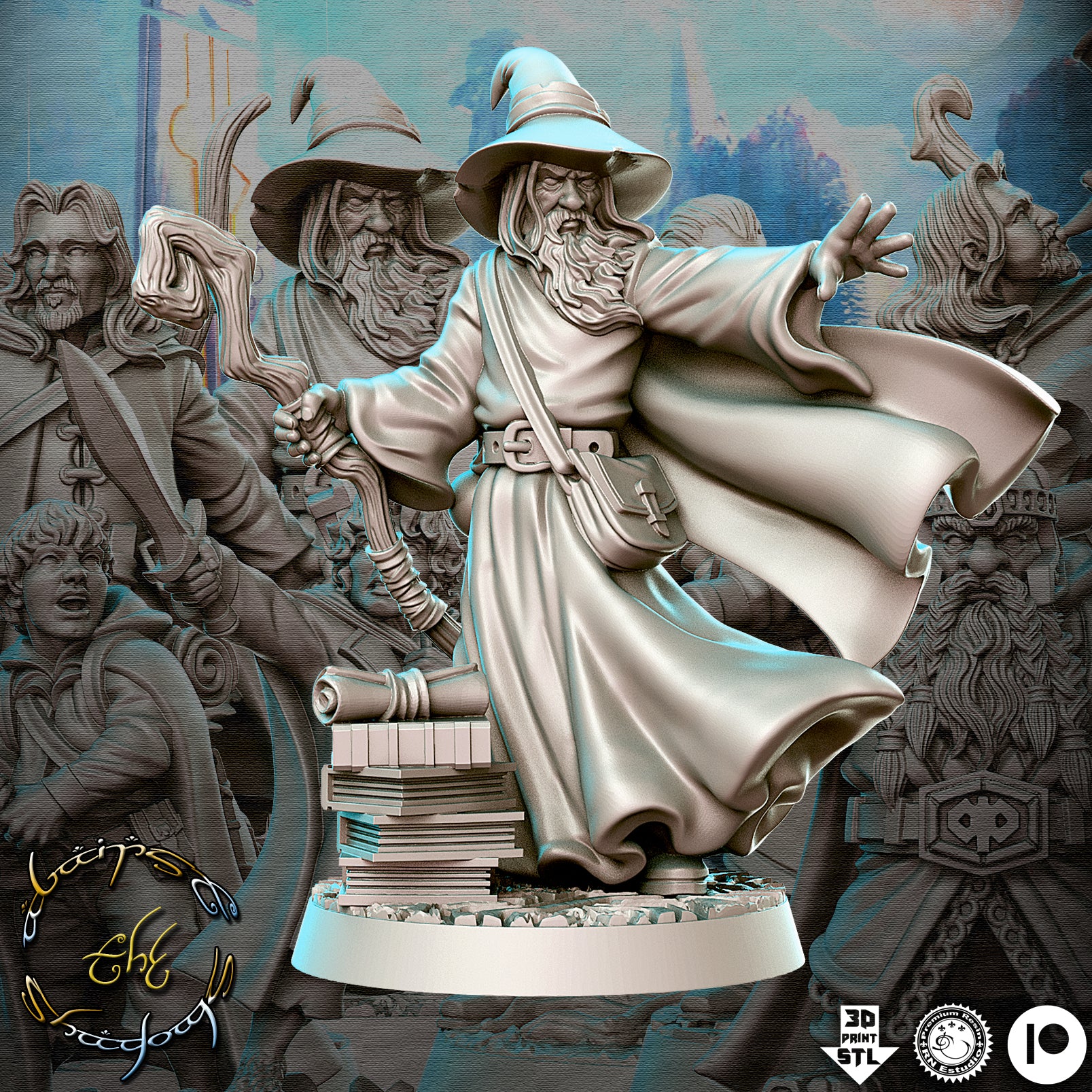 Lord of the Rings – The Fellowship Miniature Set